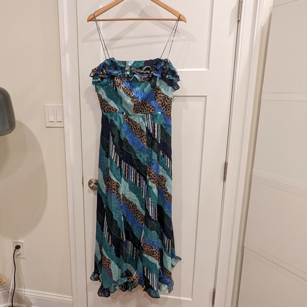 Anthropologie Ondine Ruffled Maxi Dress - Picture 2 of 12